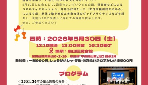 これでいいのか？女性支援　～女性支援法の実施状況と2027年度の見直しに向けて～